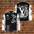 Men's Varsity Style logo Luxury Jacket