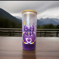 Custom designed Gucci Inspired logo Glass Tumbler 20 oz