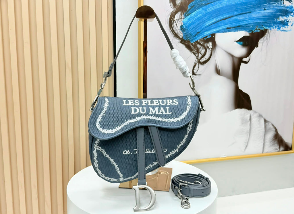 Saddle Bag Les Fleurs