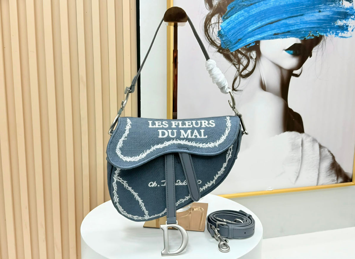 Saddle Bag Les Fleurs