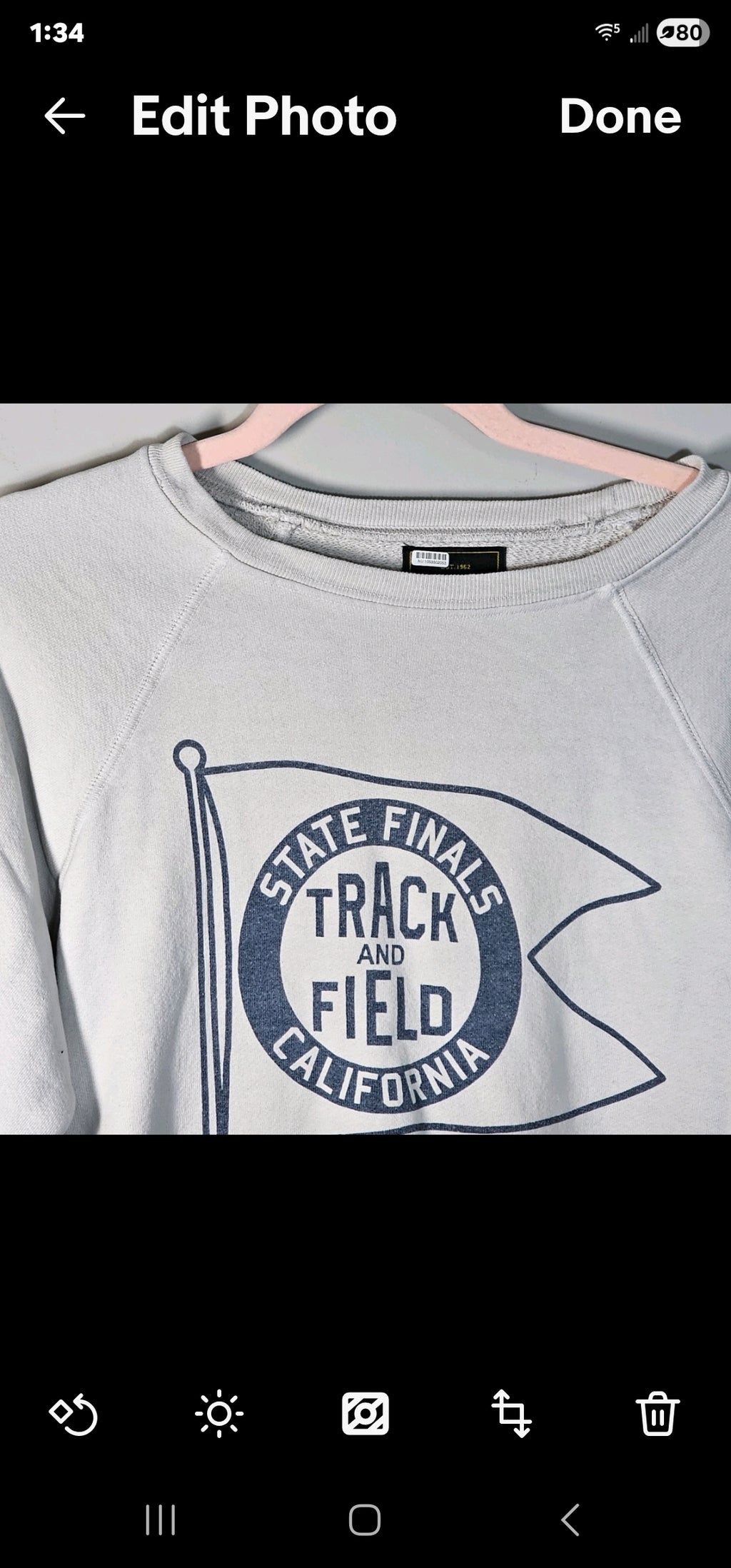 Retro Brand sweatshirt Size US Small