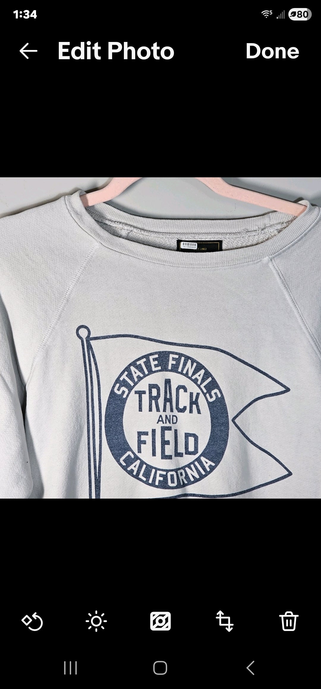 Retro Brand sweatshirt Size US Small