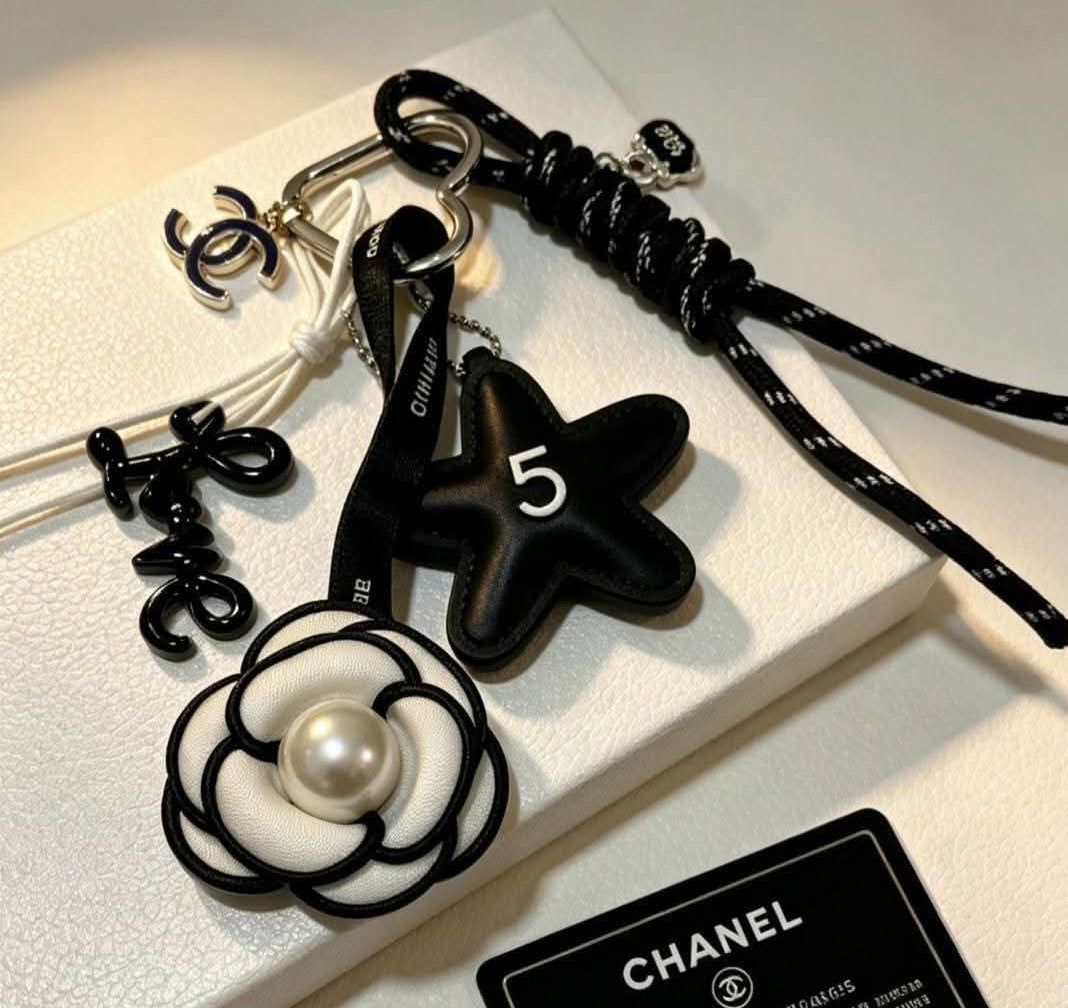 C Logo Deluxe Bag Charm NIB