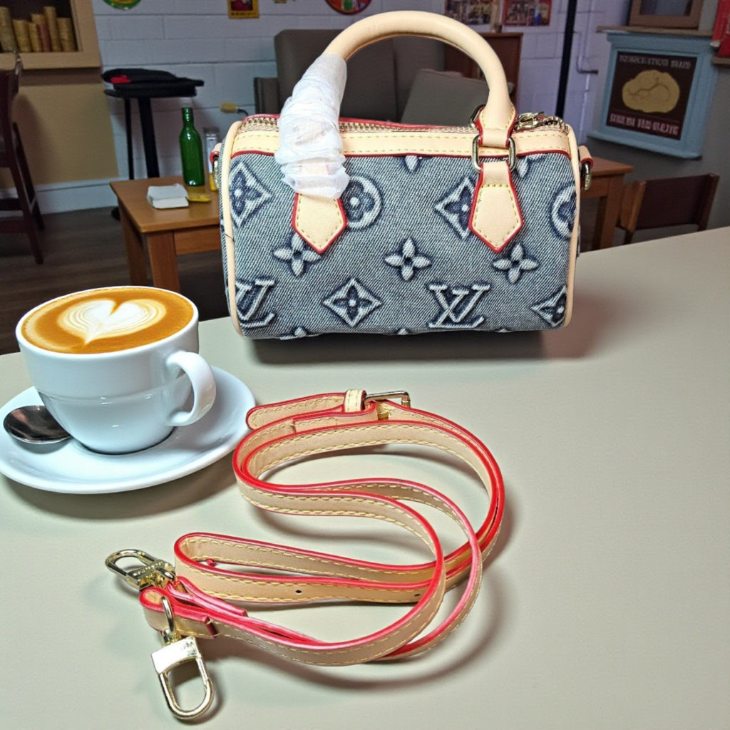 Denim Logo Small Crossbody Bag NEW