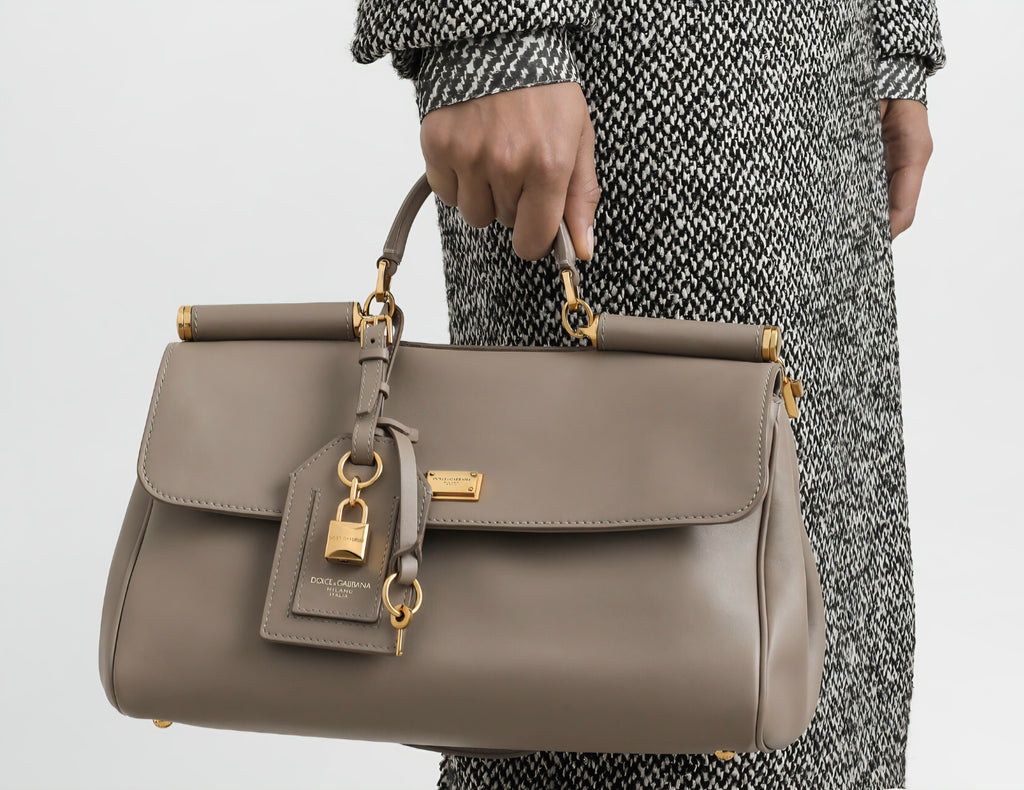 DG Logo Taupe Bag