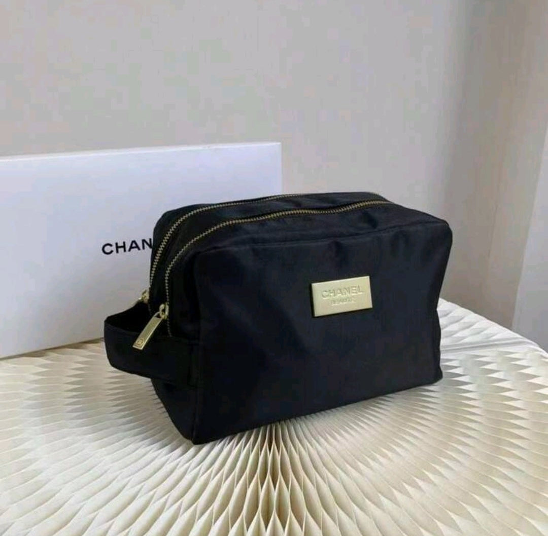 Chanel Sublimage Unisex Double Zip Toiletry Bag