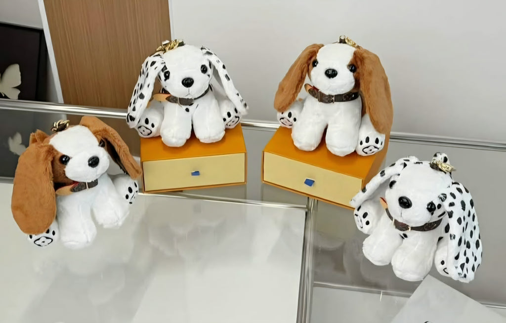 L Logo Puppy Dog Bag Charm