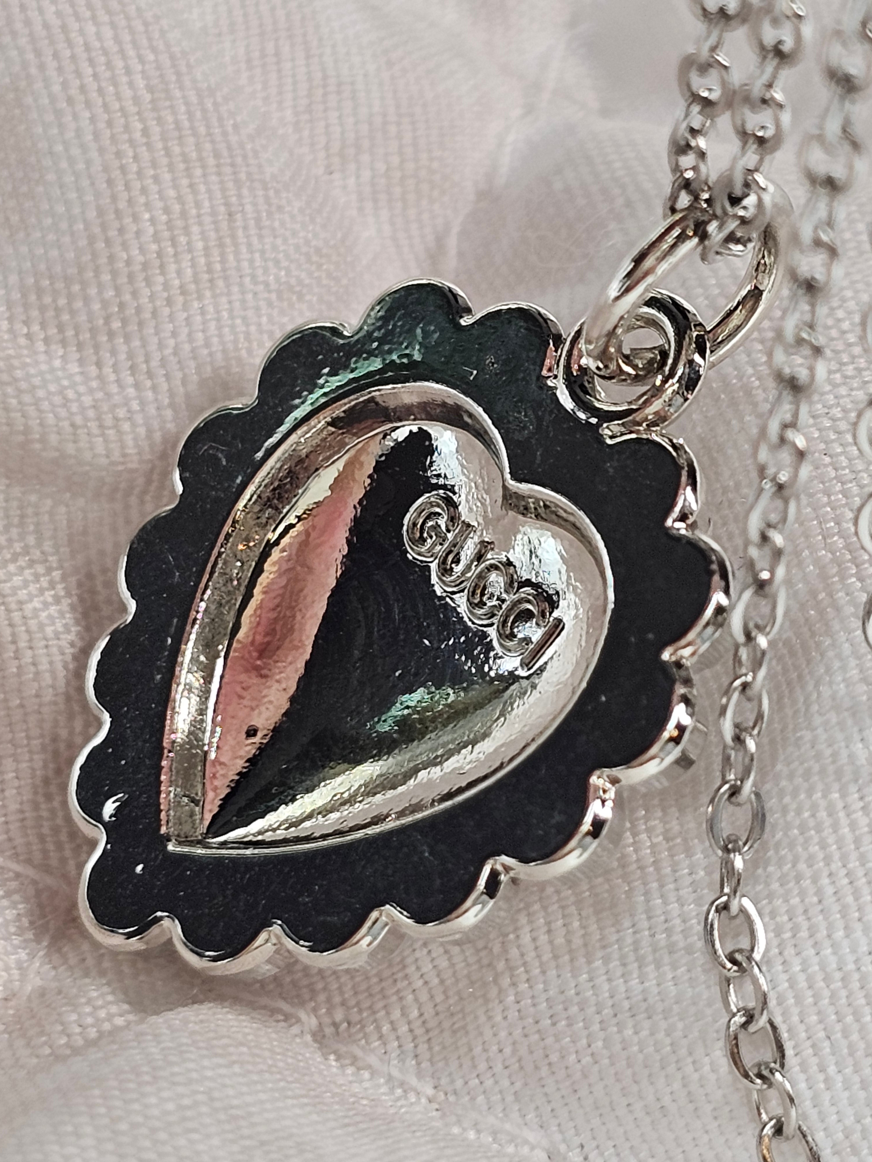 Silver Heart Charm & Pearl Starter Necklace