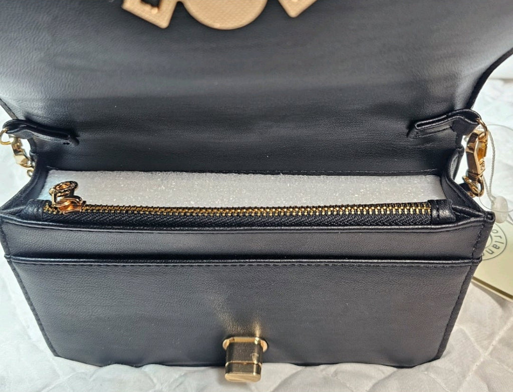 Valentino Orlandi Vegan Leather Crossbody Bag