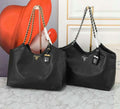 P Logo Slouch Bag