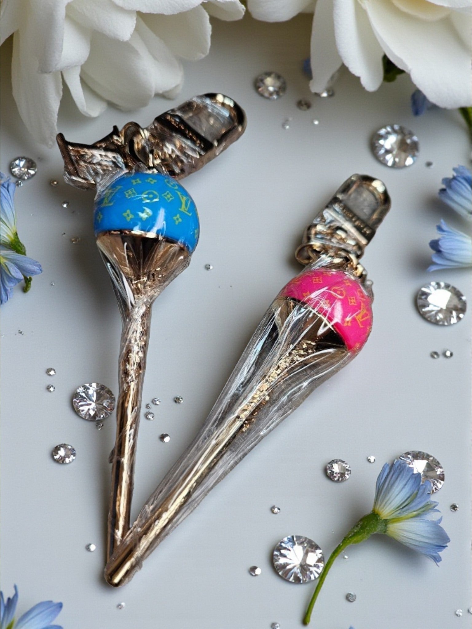 LV Logo Candy Keychains Bag Charms