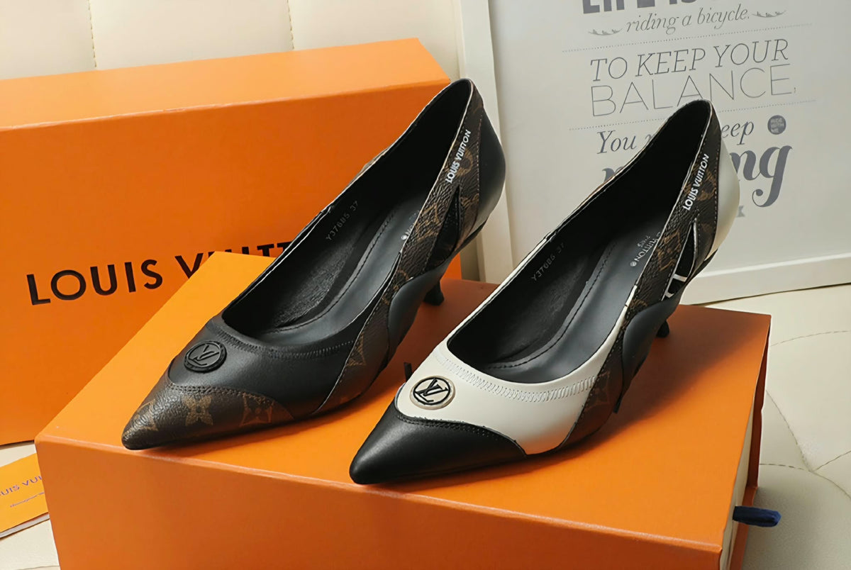 L Logo Heels monogram