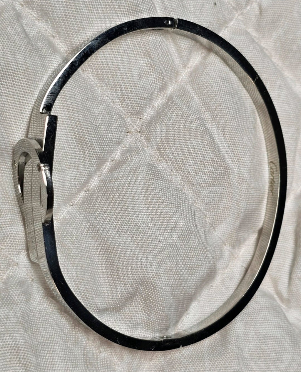 Cartier Silver and Gemstone bangle Bracelet