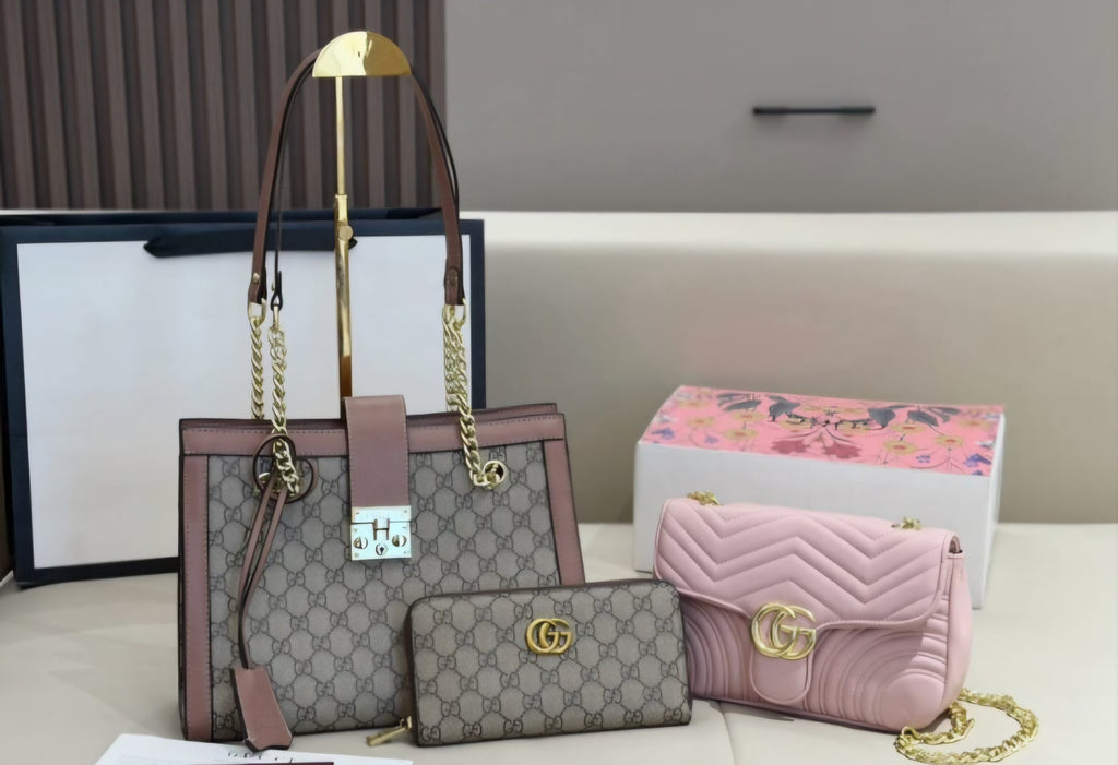 G logo monogram 3 piece Set