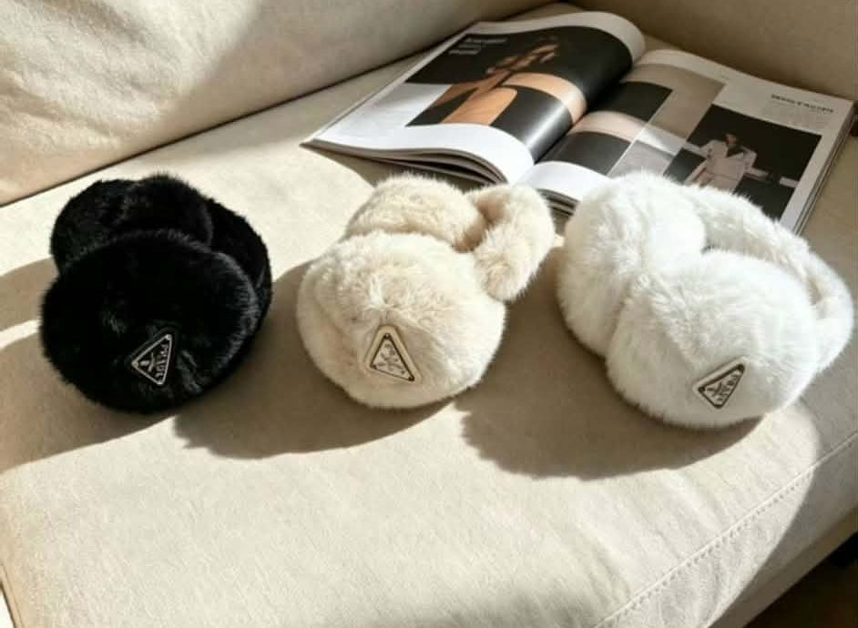 P Logo Luxury Earmuffs