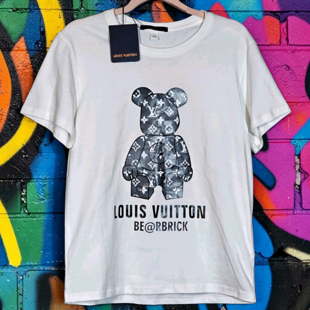 Louis Vuitton Logo Bear Brick tee shirt Unisex size US Medium