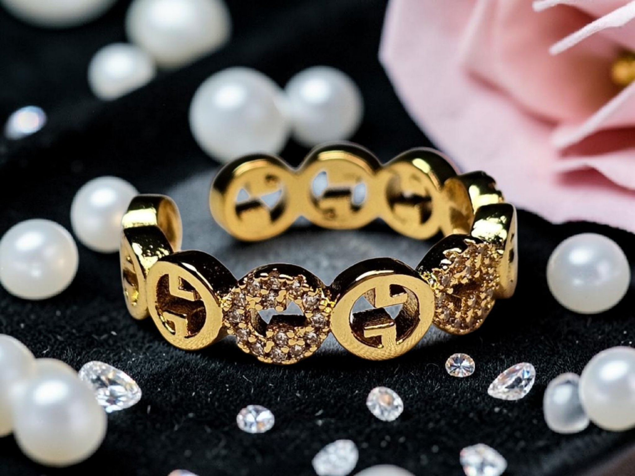 GG Logo Ring Adjustable Size 5-10
