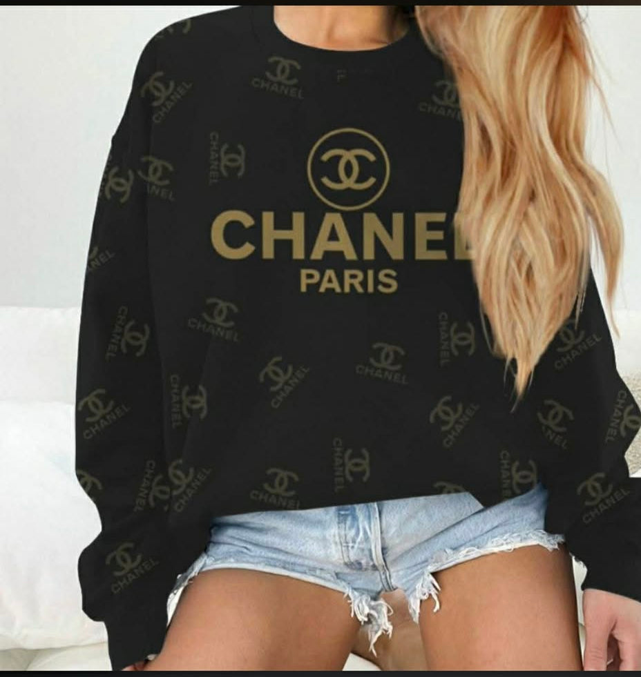 C Logo Oversized Sweatshirt