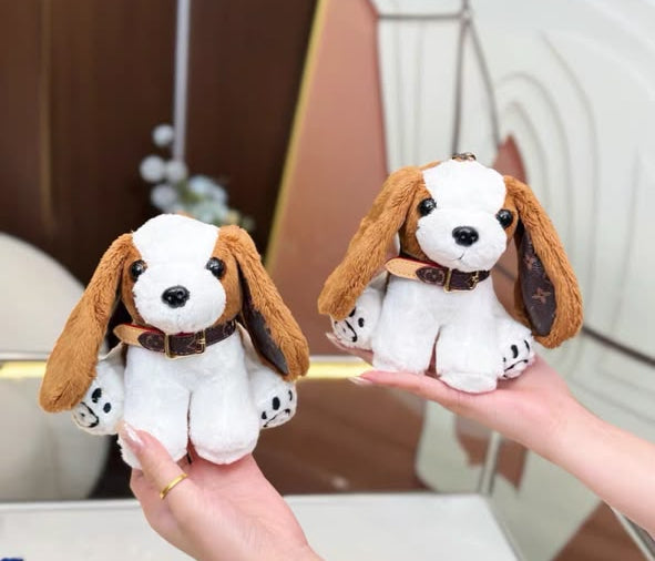L Logo Puppy Dog Bag Charm