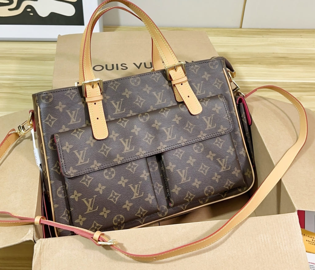 Laptop work bag l logo