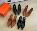 H Logo Heels Closed or Sling Back
