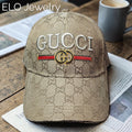 Brown GG monogram Unisex Baseball Cap
