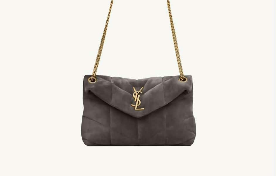 Y Logo Puff Shoulder Bag
