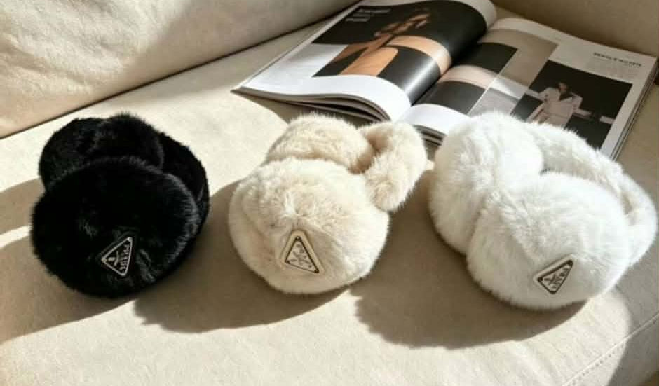 P Logo Luxury Earmuffs