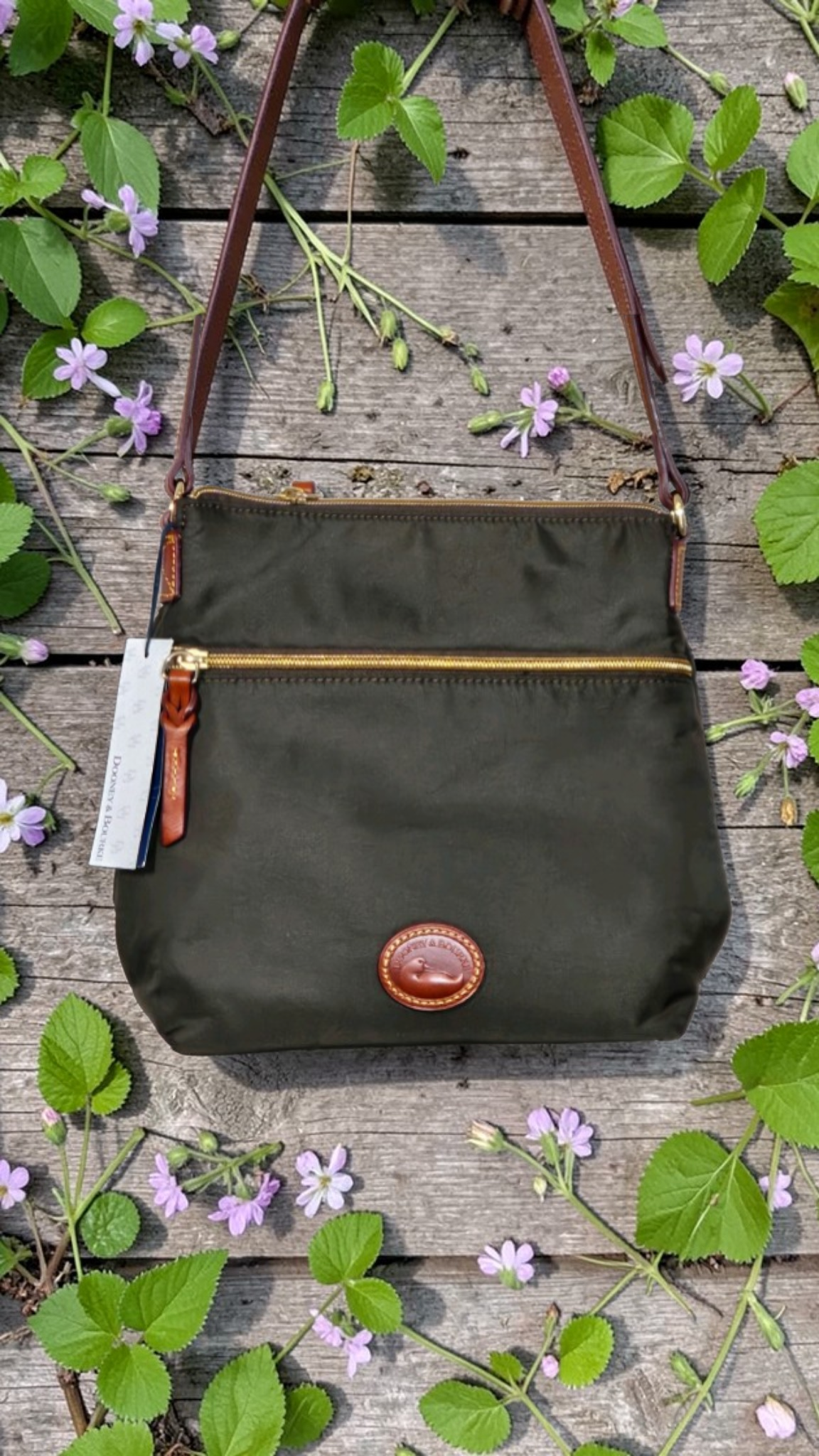 Dooney and Bourke Crossbody Satchel Bag NWT