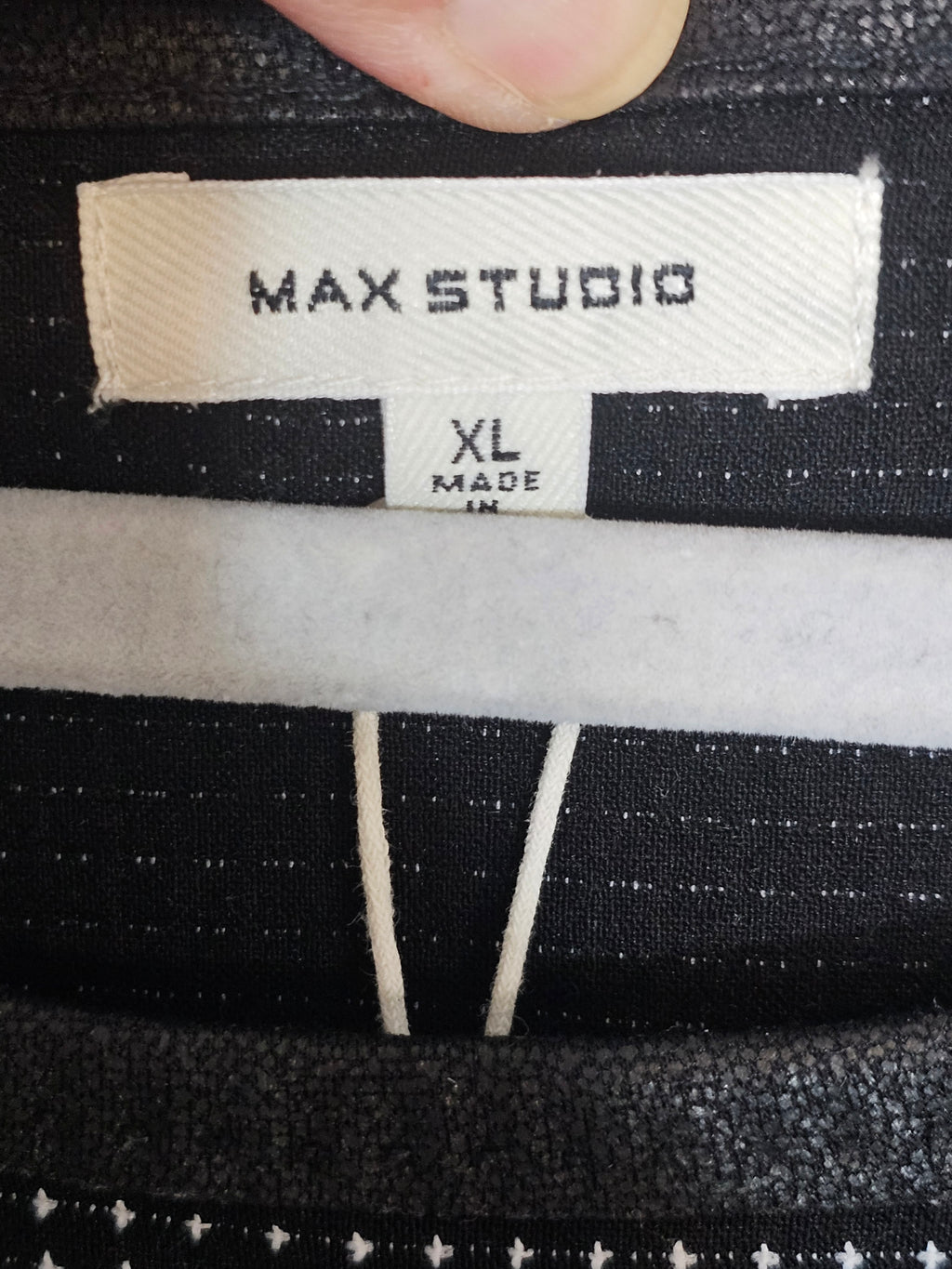 Max Studio Little Black Dress Size US XL NWT