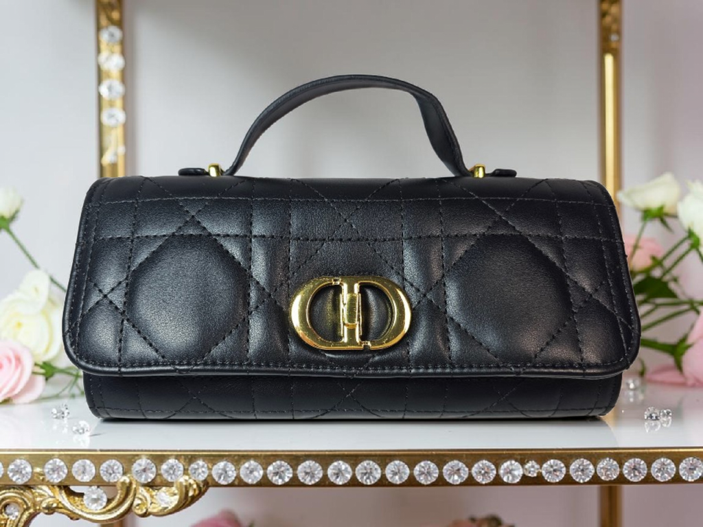 CD Logo Crossbody Bag Black