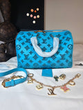 Blue Velvet Logo Speed bag size 30