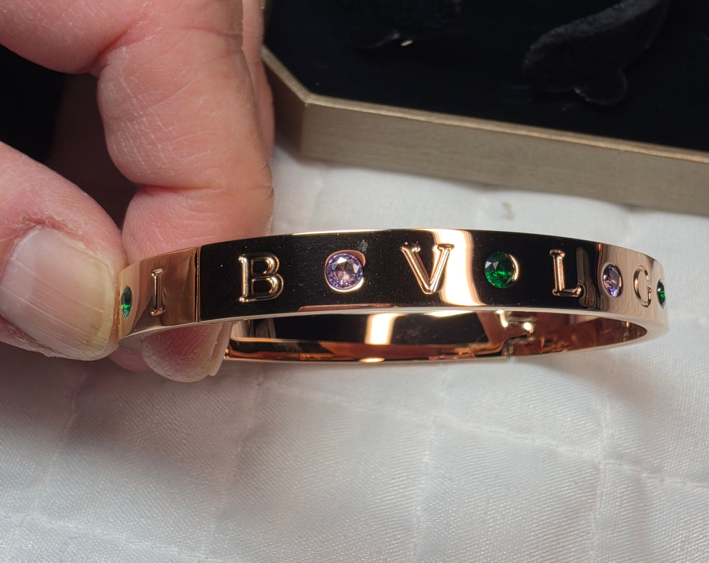 Bv Cuff Bracelet Engraved Branding