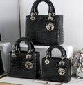 Crocodile Print Lady Tote Bag