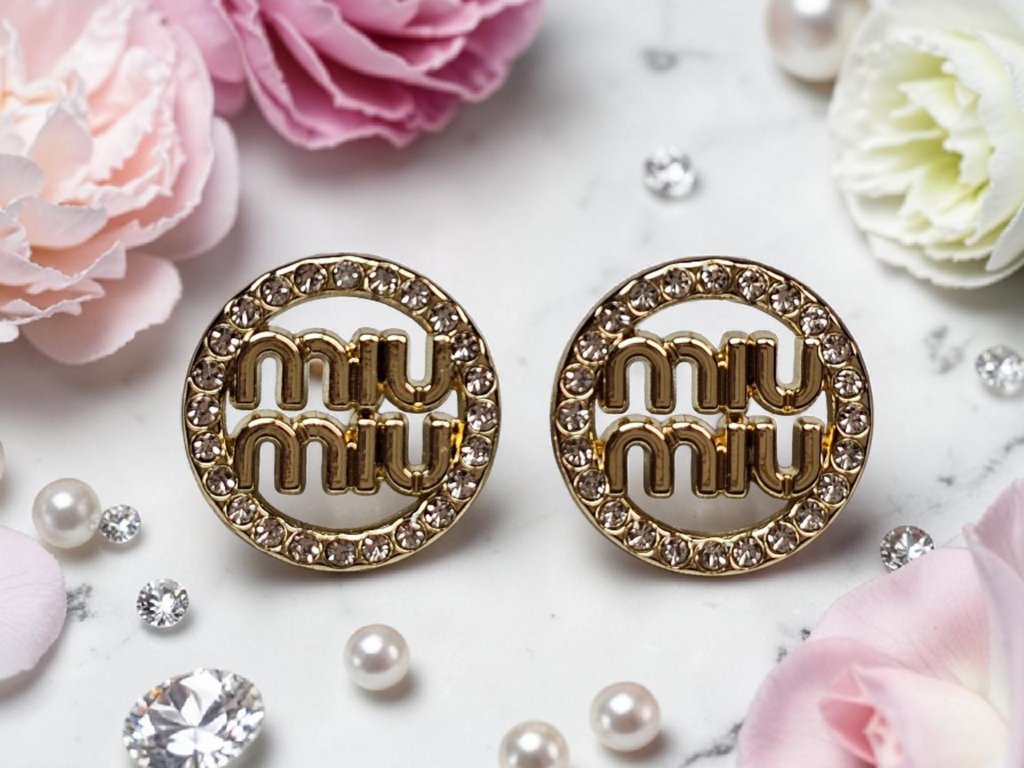 Dainty Charm Gold Earrings