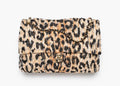 Leopard print Gold Logo Flap Bag