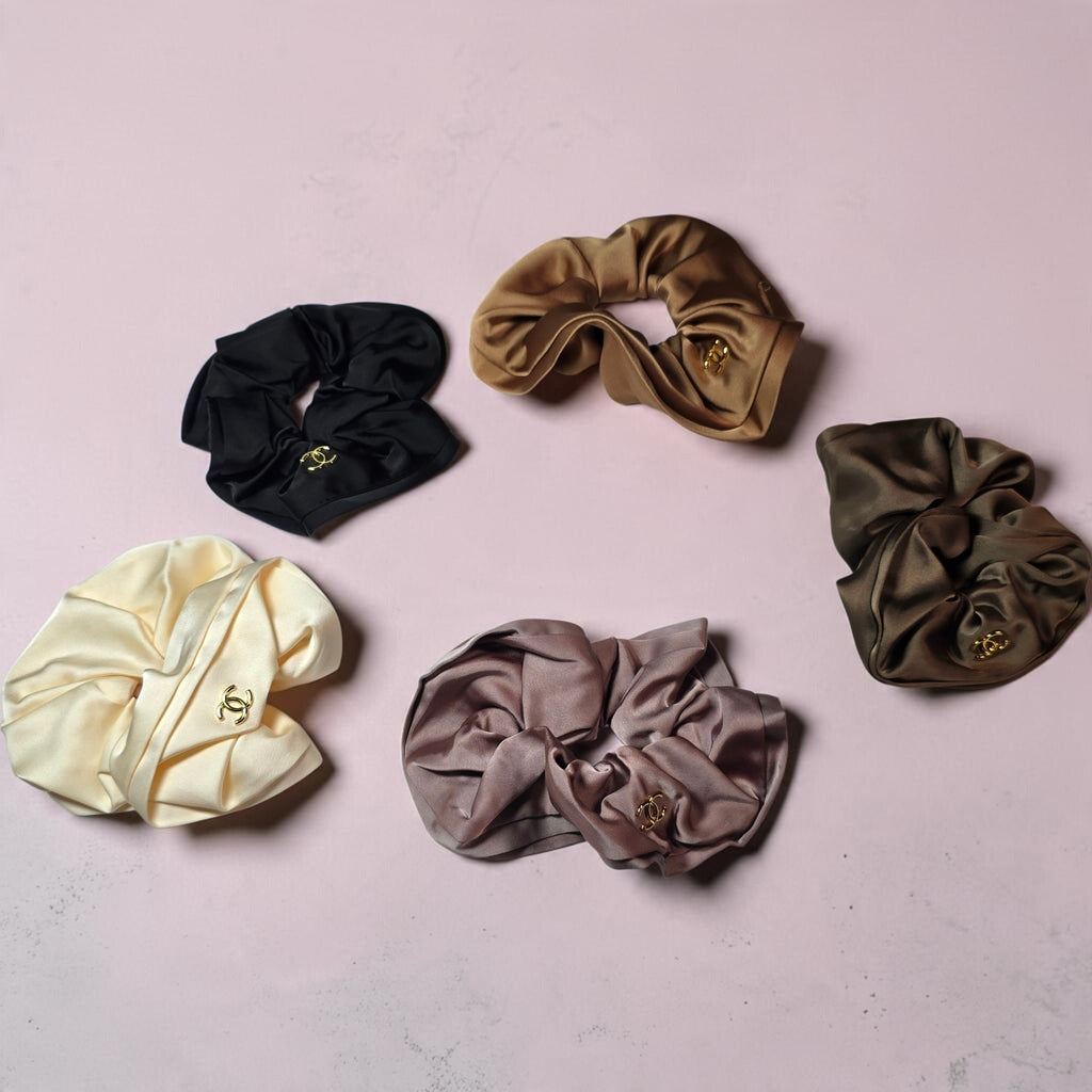 C Logo Hair Scrunchies