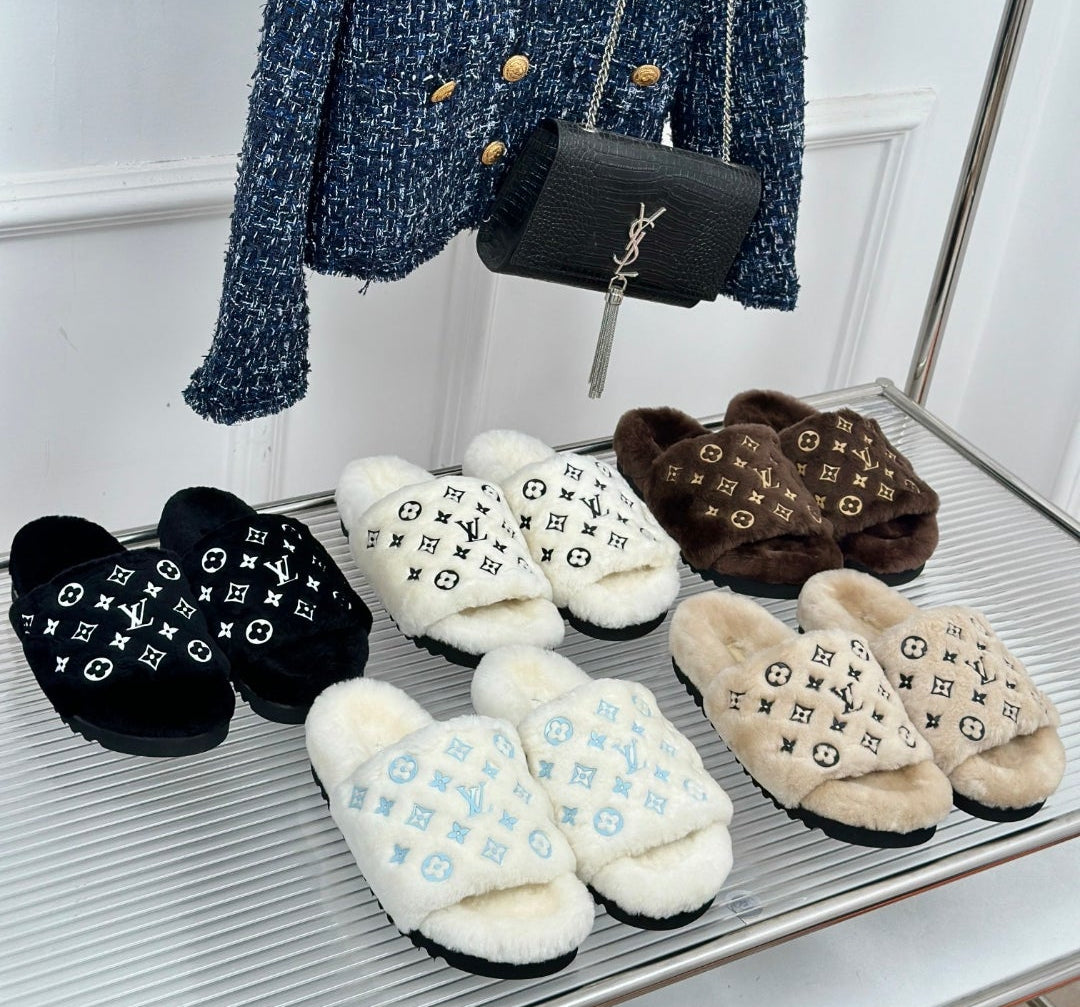 Logo Luxury Sleep Slippers