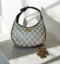 GG Logo Shoulder Bag New Under arm crescent bag