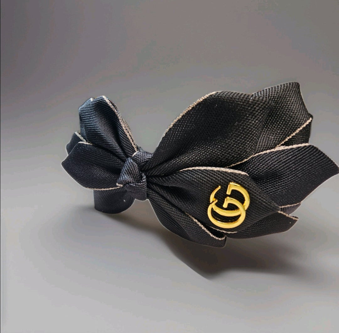 Gucci logo Large bow headband
