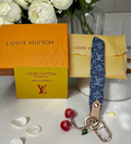 Denim and Cherries Louis Vuitton logo keyring/ Bag charm NIB