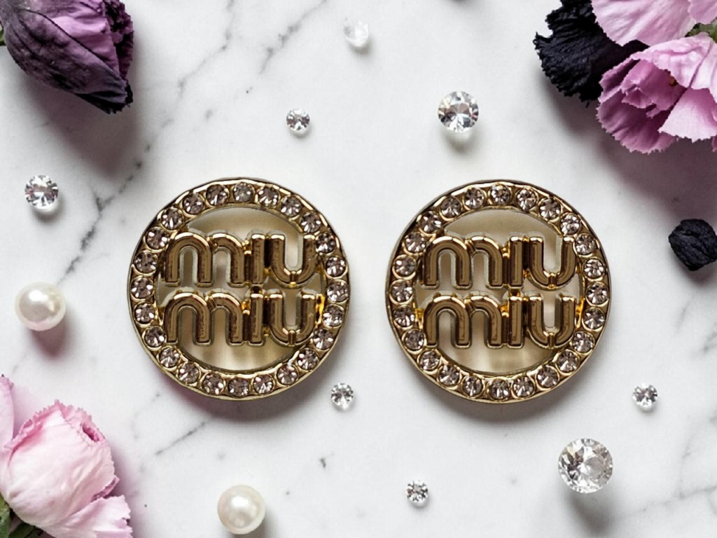 Dainty Charm Gold Earrings