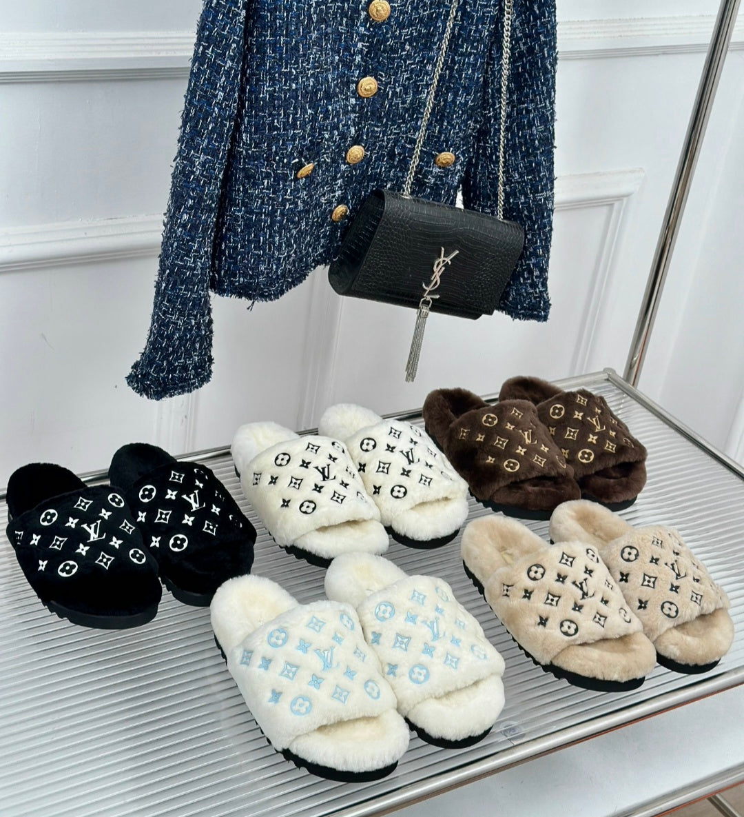 Logo Luxury Sleep Slippers