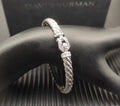 DY Logo Buckle Bangle Bracelet