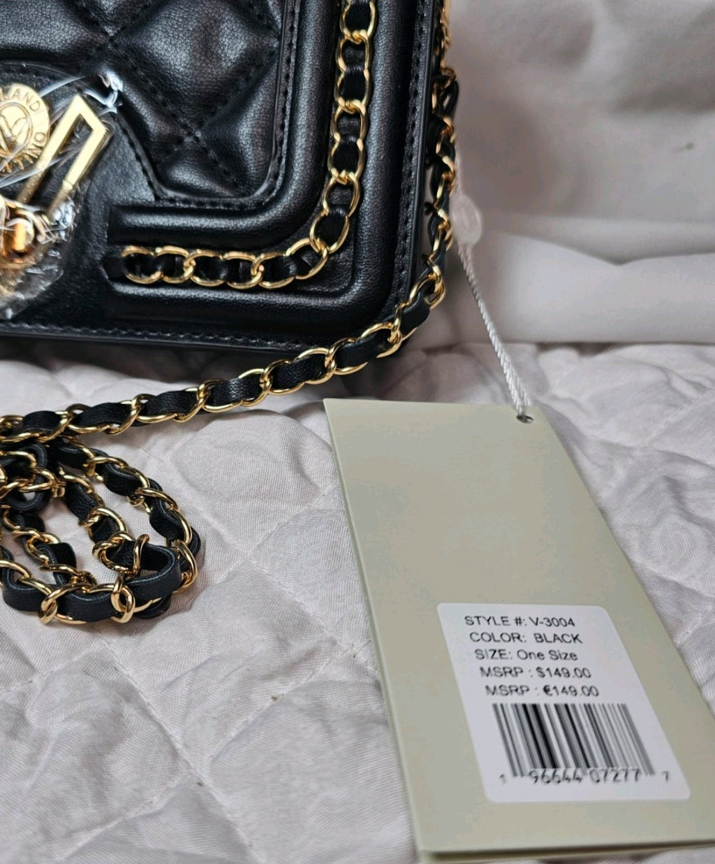 Valentino Orlandi Vegan Leather Crossbody Bag