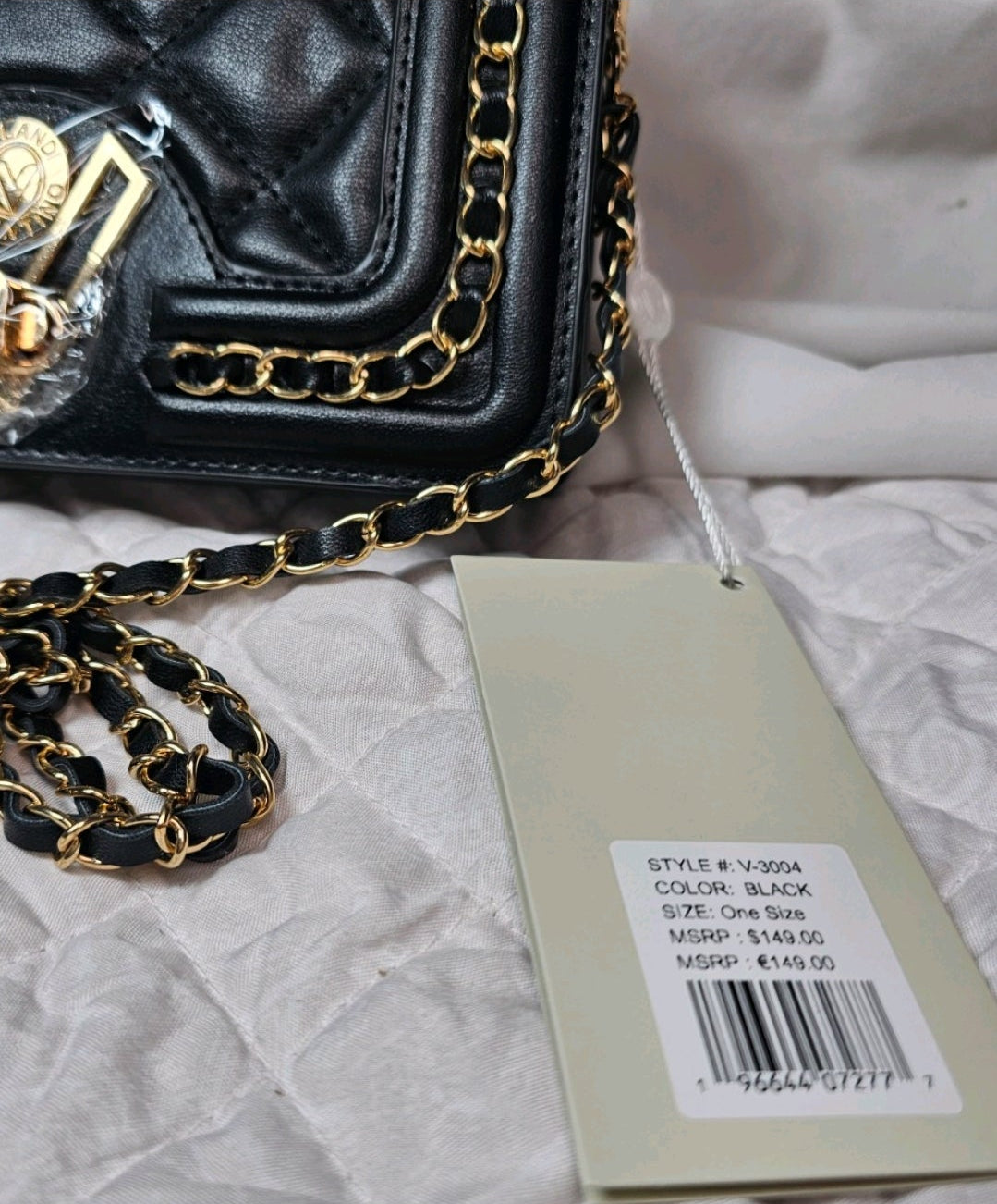 Valentino Orlandi Vegan Leather Crossbody Bag