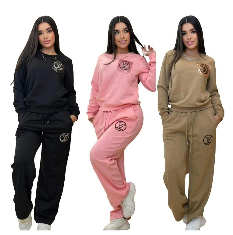 L Logo 2 piece Sweatshirt Lounge wear
