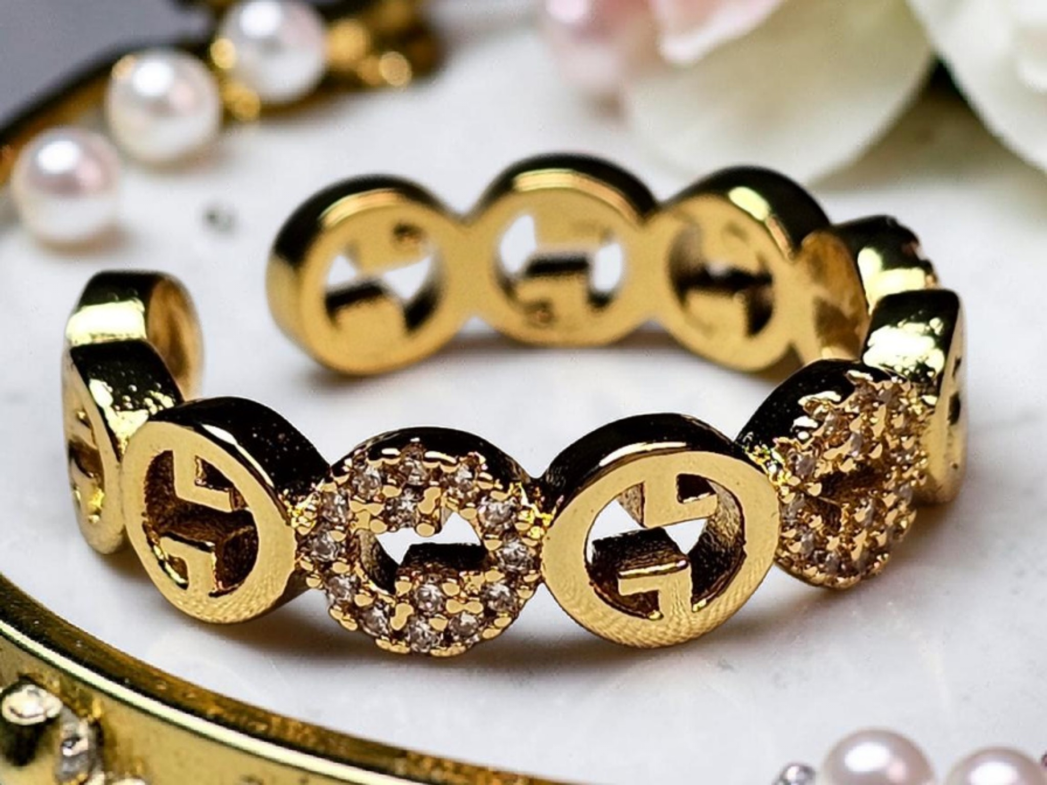GG Logo Ring Adjustable Size 5-10