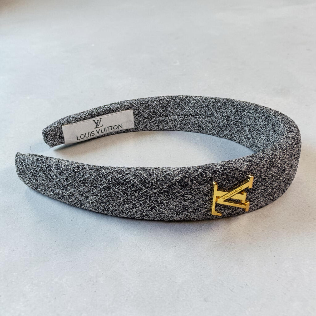 L Logo Grey Headband