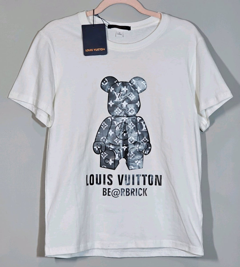 Louis Vuitton Logo Bear Brick tee shirt Unisex size US Medium